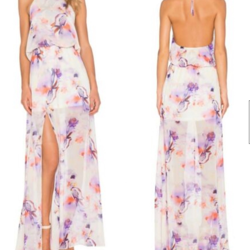 Show Me Your Mumu Heather Halter Dress ~ Abers Babers